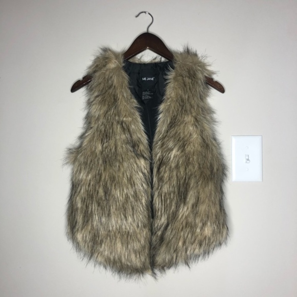 NWOT | Faux Fur Vest